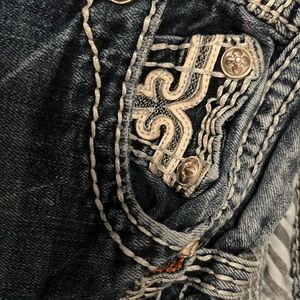 Rock revival jeans easy boot 26 long